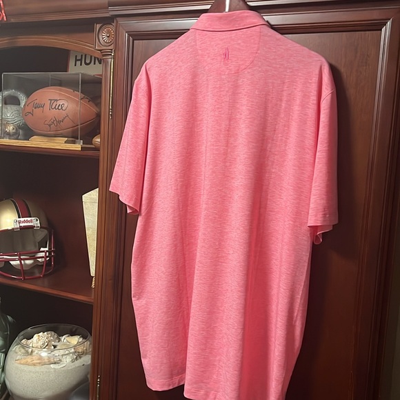 New Johnnie-O Santa Monica Rose Marbleized designed Golf Tennis Sports Polo! - Picture 8 of 12